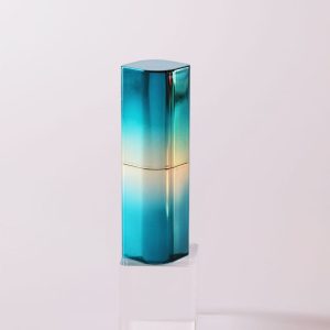 Miaozikou Cyan-Gold Gradient Square Tube Lipstick